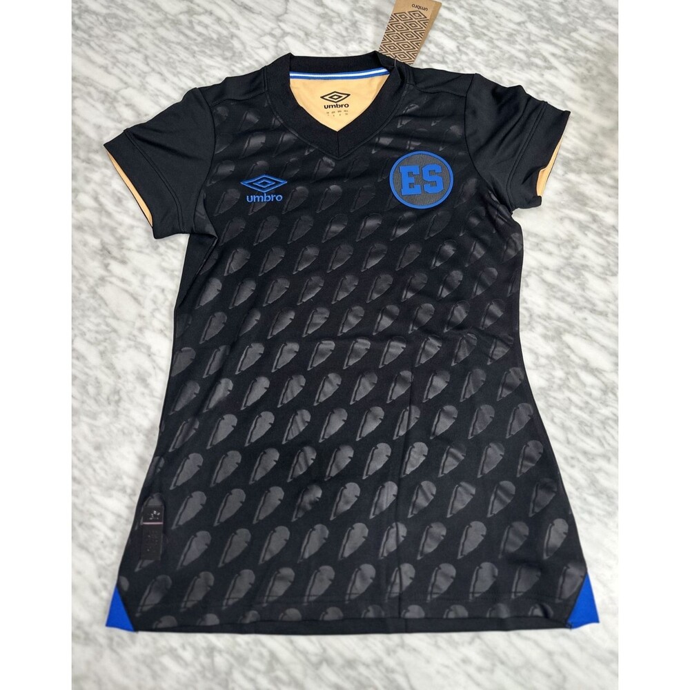 Umbro El Salvador National Team 25/26 black third Jersey authentic Women’s small